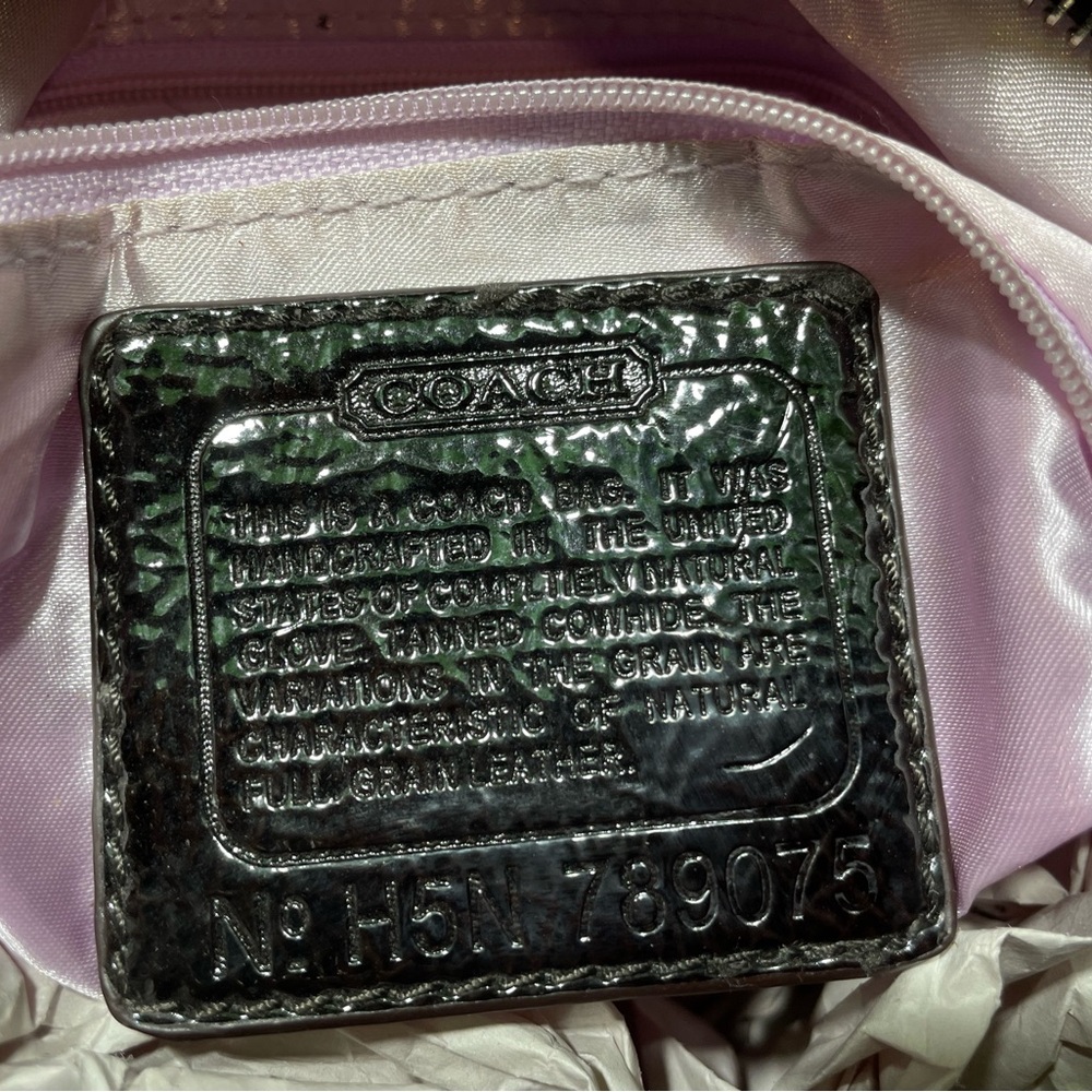 Coach Multicolor Plaid Shoulder Bag - Picture 10 of 11